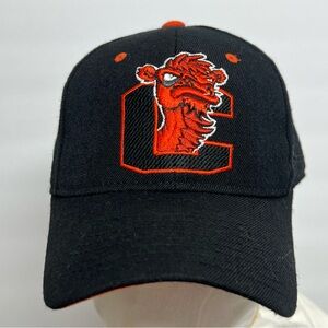 "THE HUMPERS" CAMPBELL UNIVERSITY FIGHTING CAMELS BLACK HAT SIZE 7 1/4 NCAA